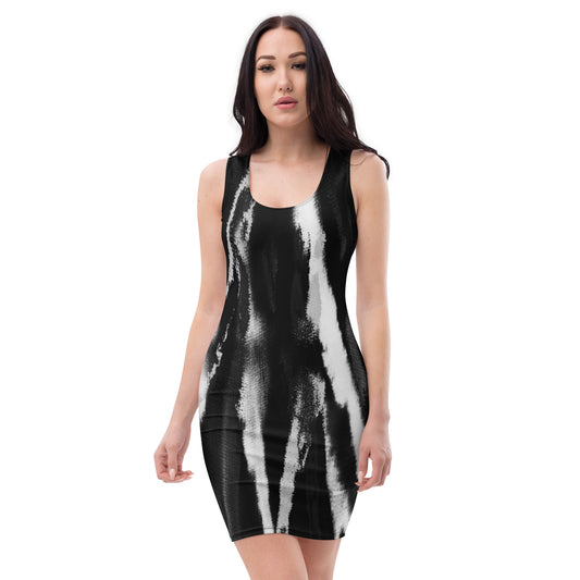 Smooth Abstract Pattern Dress