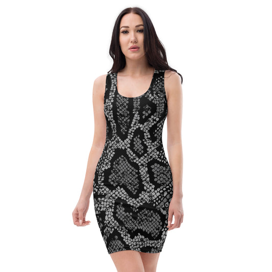 Smooth Snake Pattern Dress