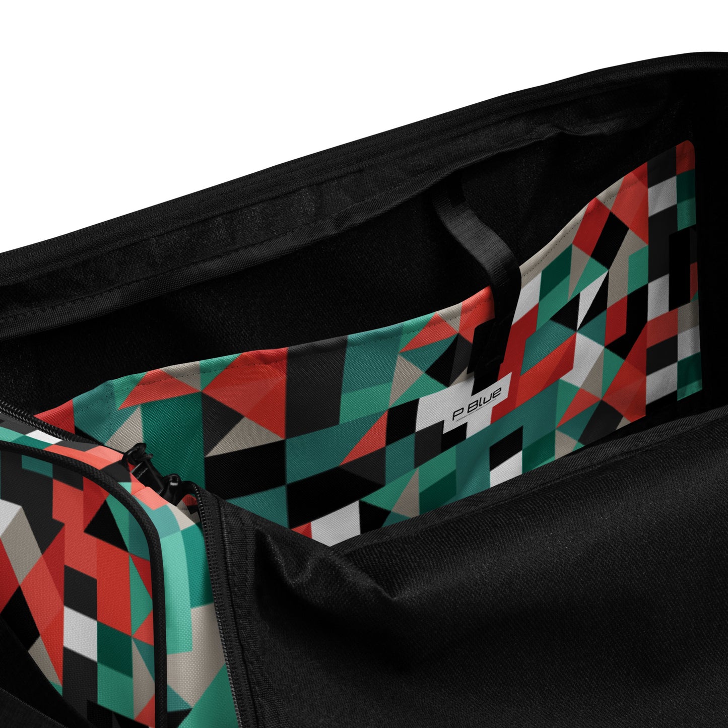 Artwear Abstract Duffle Bag by P Blue