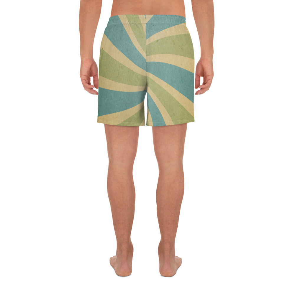 Light Water-Proof Activewear Shorts with Mesh Pocket by P Blue