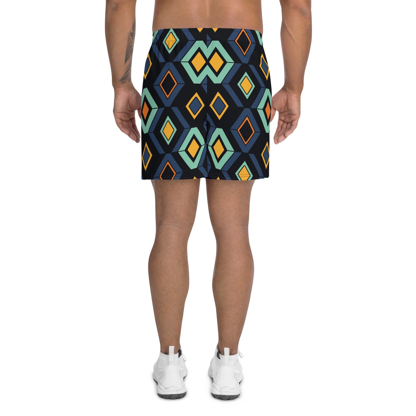 Light Water-Proof Activewear Shorts with Mesh Pocket by P Blue