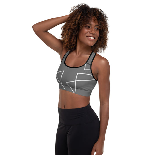 Comfy Padded Sports Bra With Removable Pads