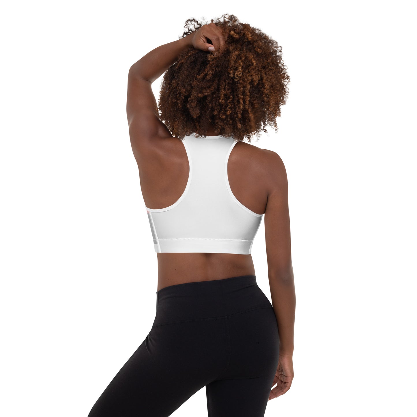Comfy Padded Sports Bra With Removable Pads by P Blue