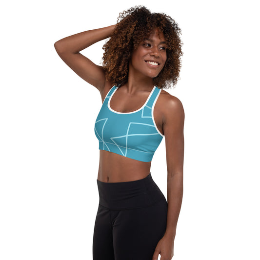 Comfy Padded Sports Bra With Removable Pads
