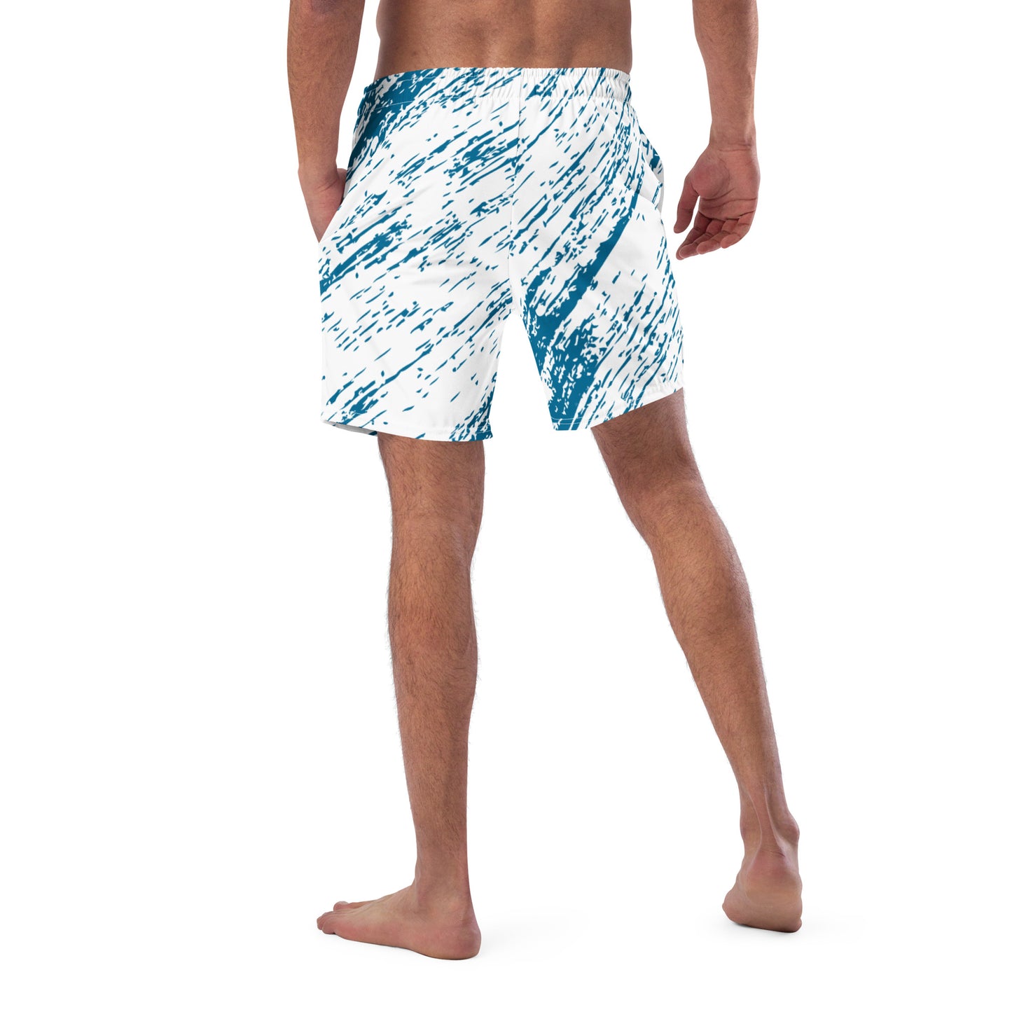 Mid-Length Swim Shorts by P Blue