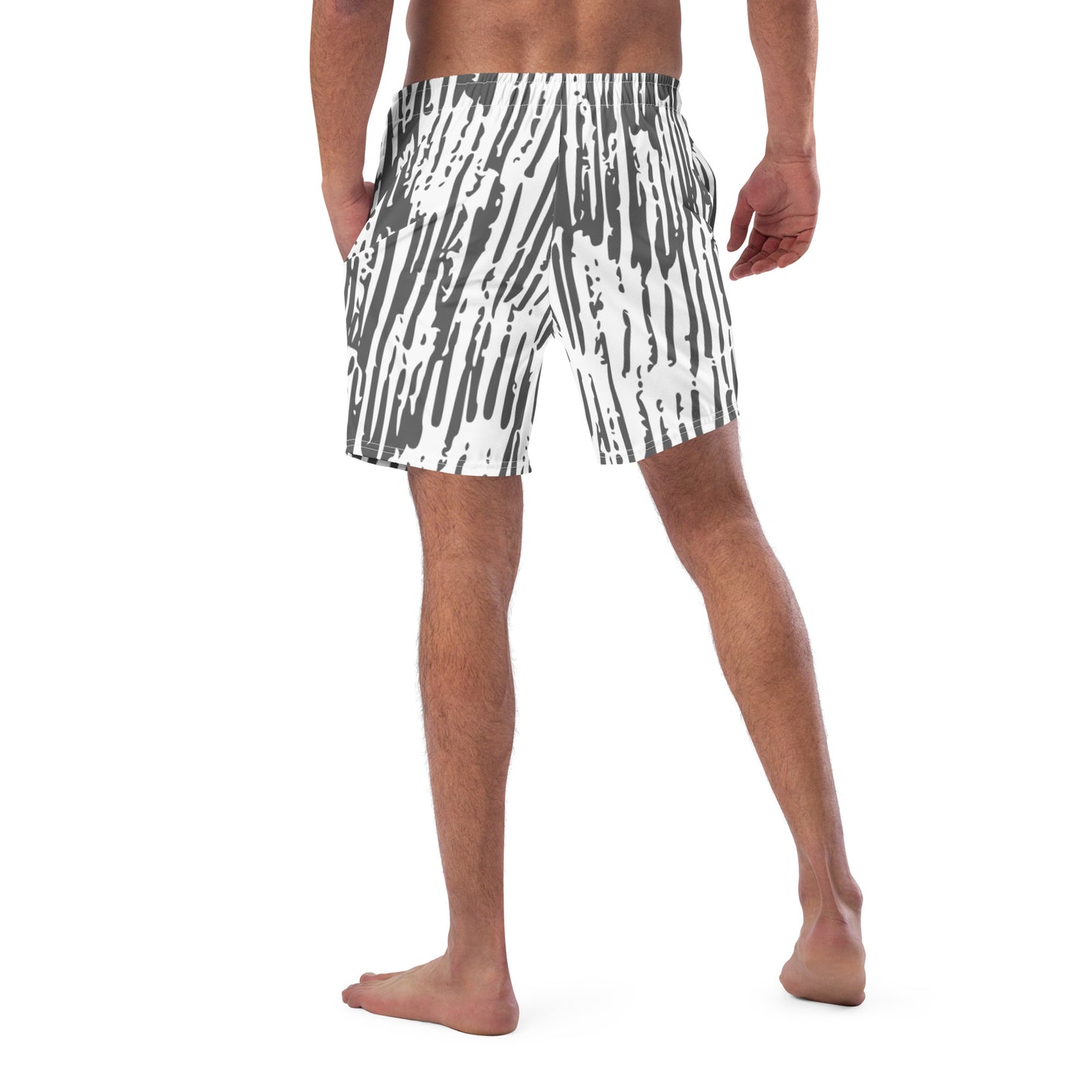 Mid-Length Swim Shorts by P Blue