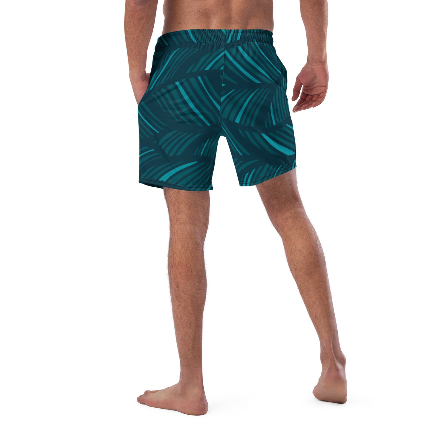 Mid-Length Swim Shorts by P Blue