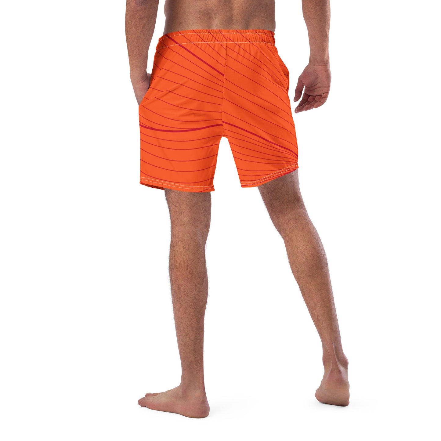 Mid-Length Swim Shorts by P Blue