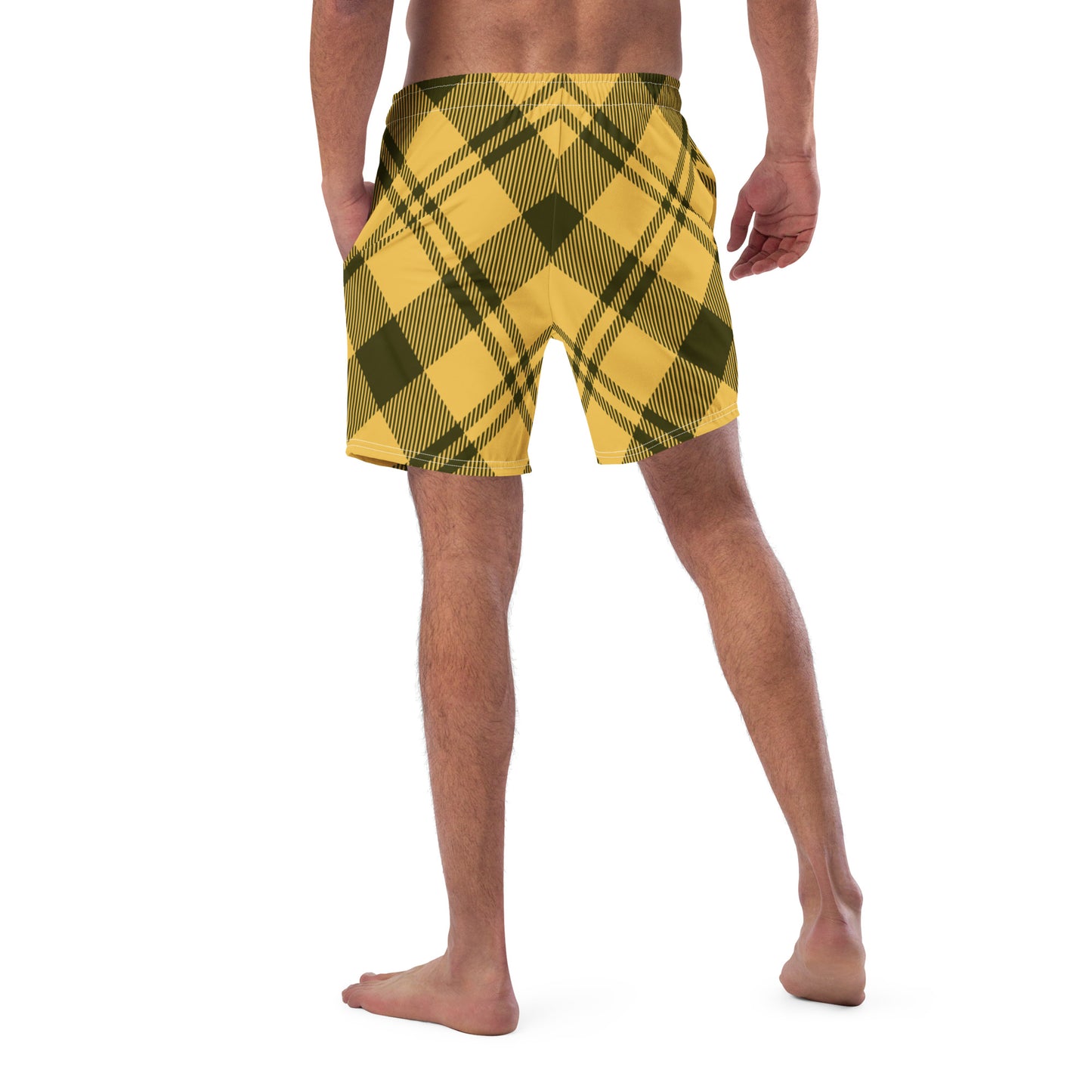 Mid-Length Swim Shorts by P Blue