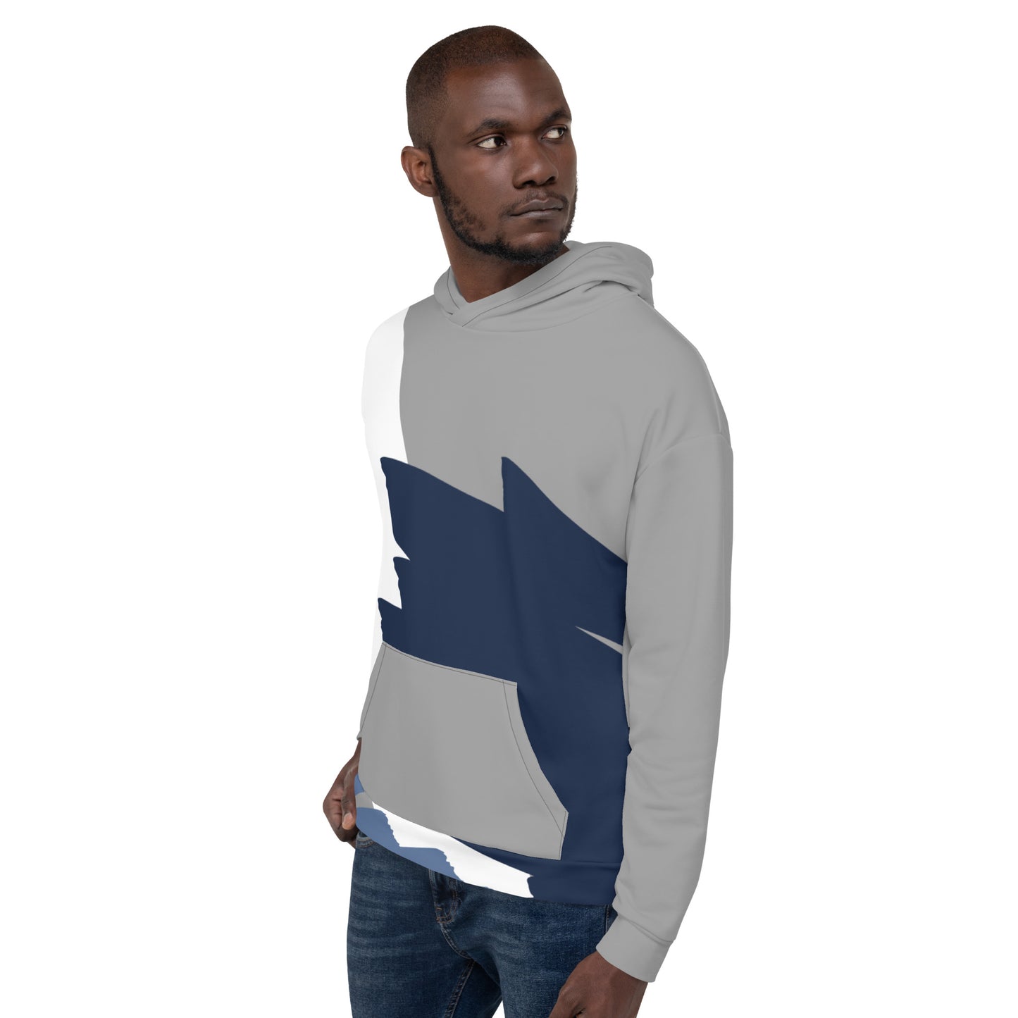 Premium Artwear Hoodie - Relaxed Fit by P Blue