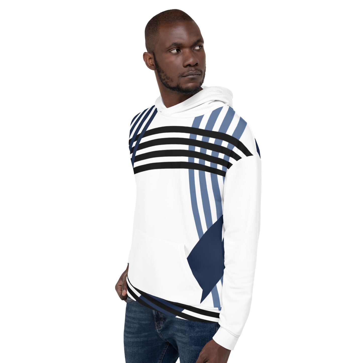 Premium Artwear Hoodie - Relaxed Fit by P Blue