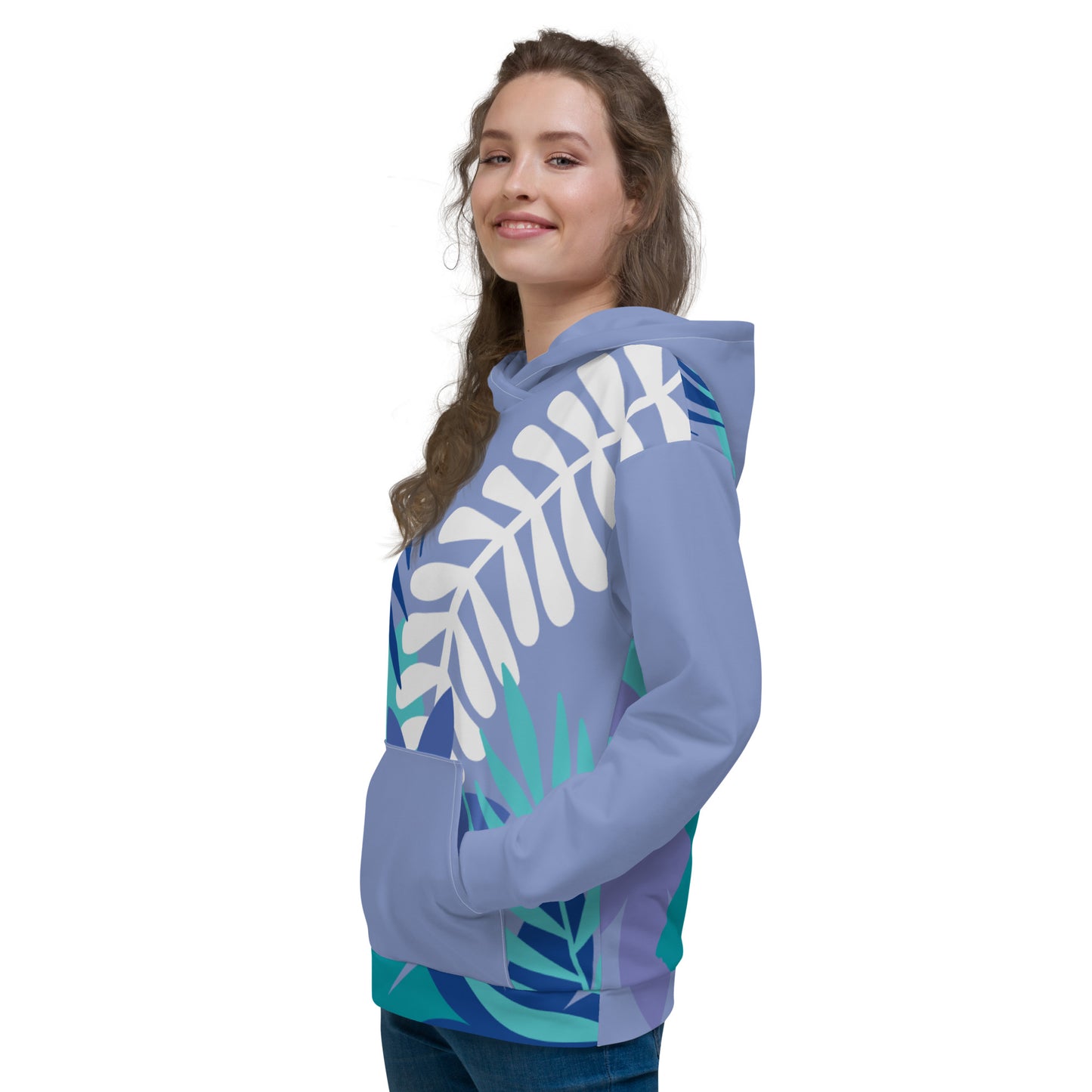 Premium Artwear Hoodie - Relaxed Fit by P Blue
