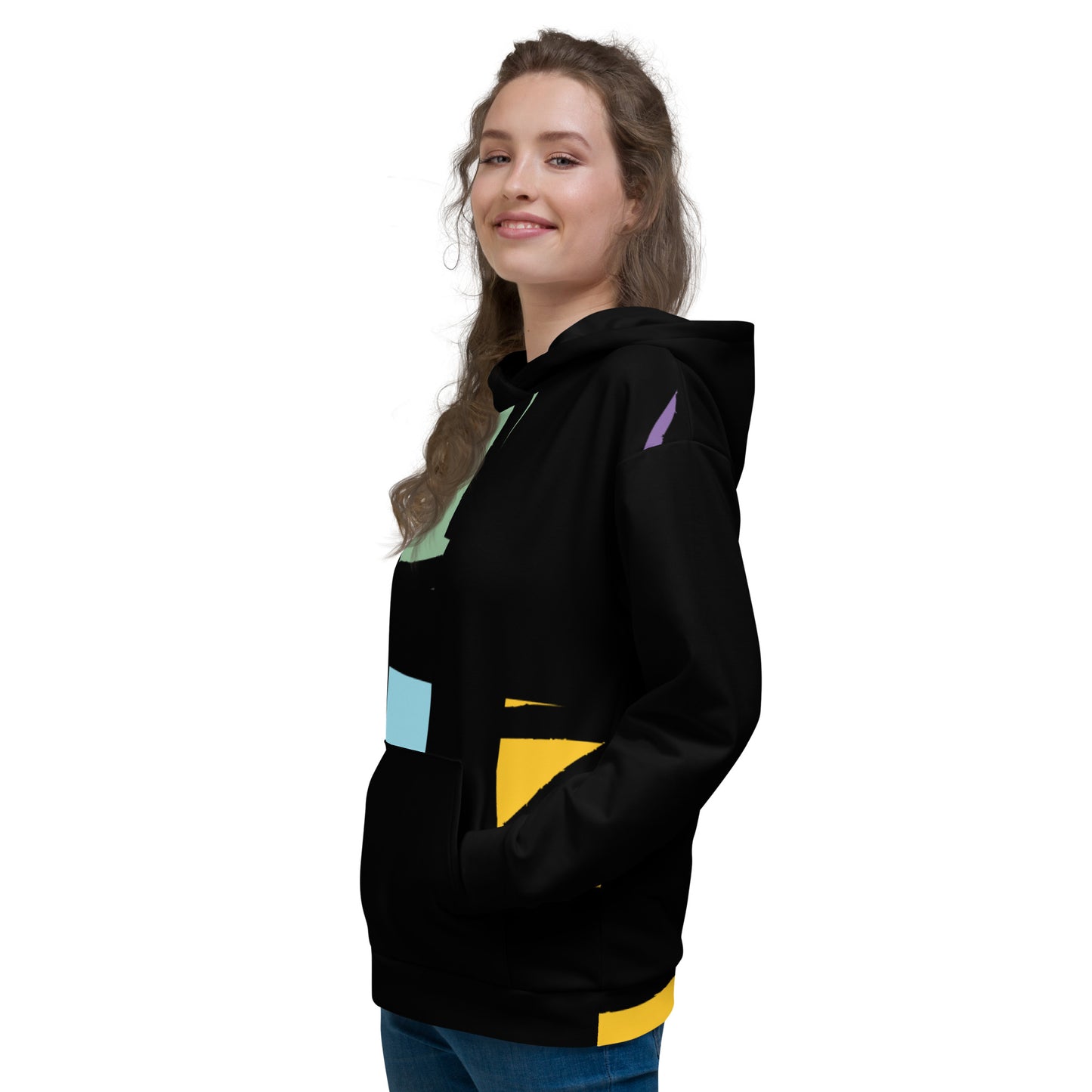 Premium Artwear Hoodie - Relaxed Fit by P Blue