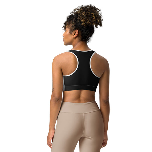 Moisture-Wicking Sports Bra - Double Layer Support