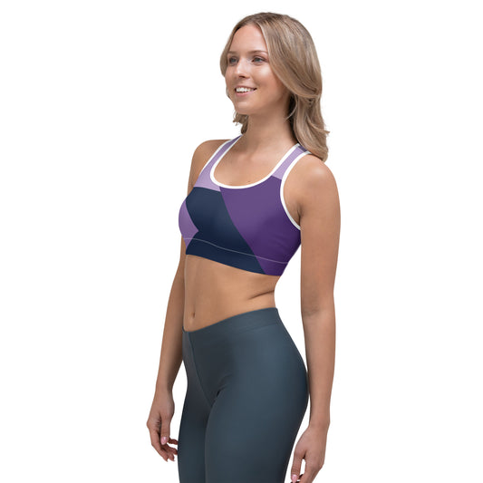 Moisture-Wicking Sports Bra - Double Layer Support