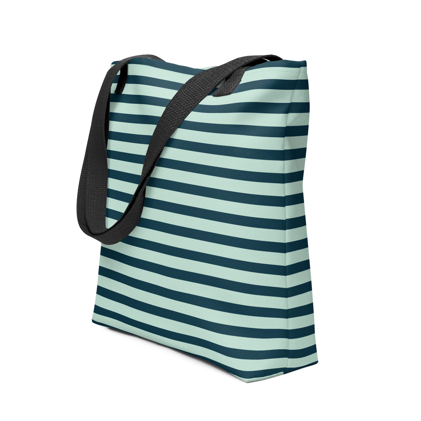 Striped Tote Bag by P Blue