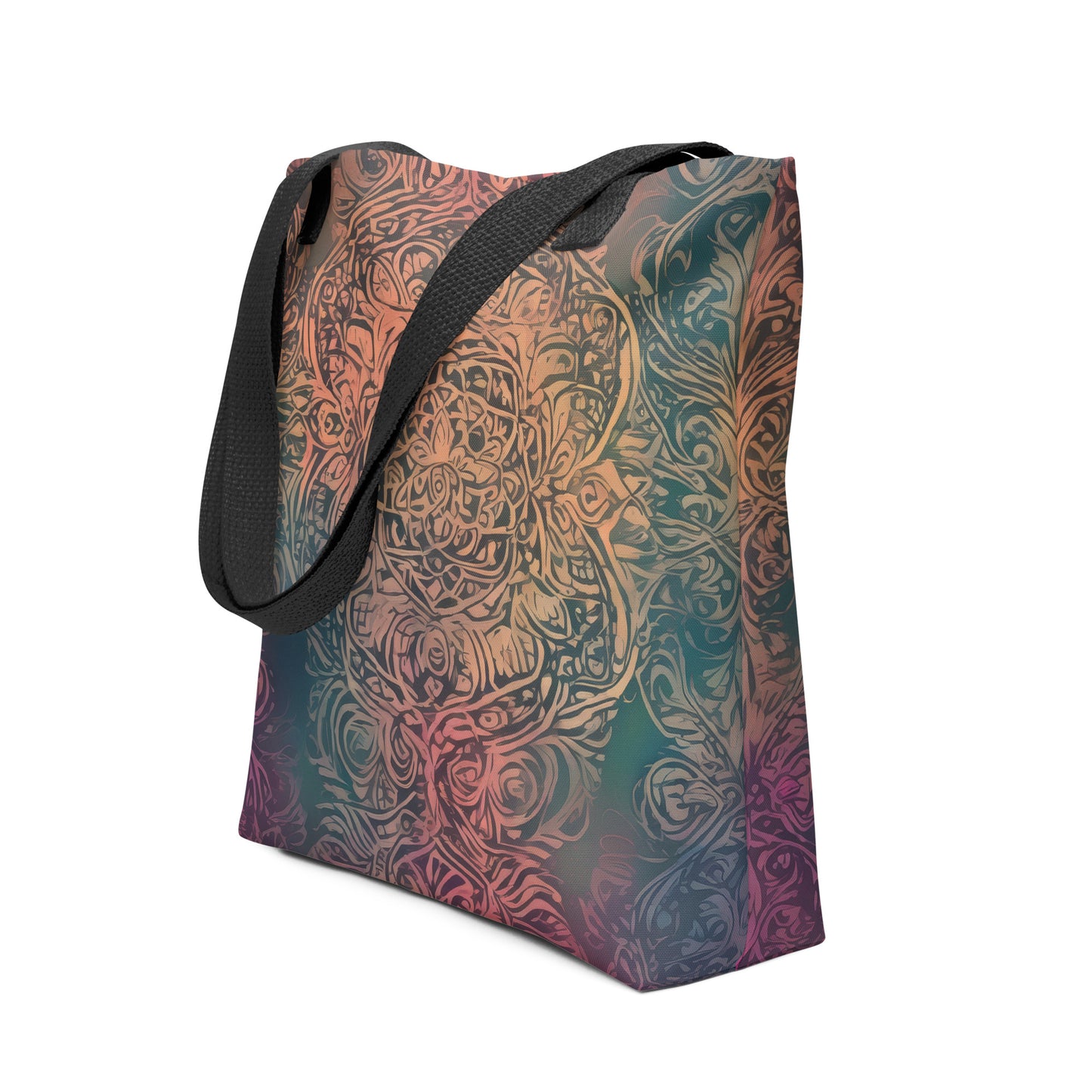 Abstract Tote Bag by P Blue