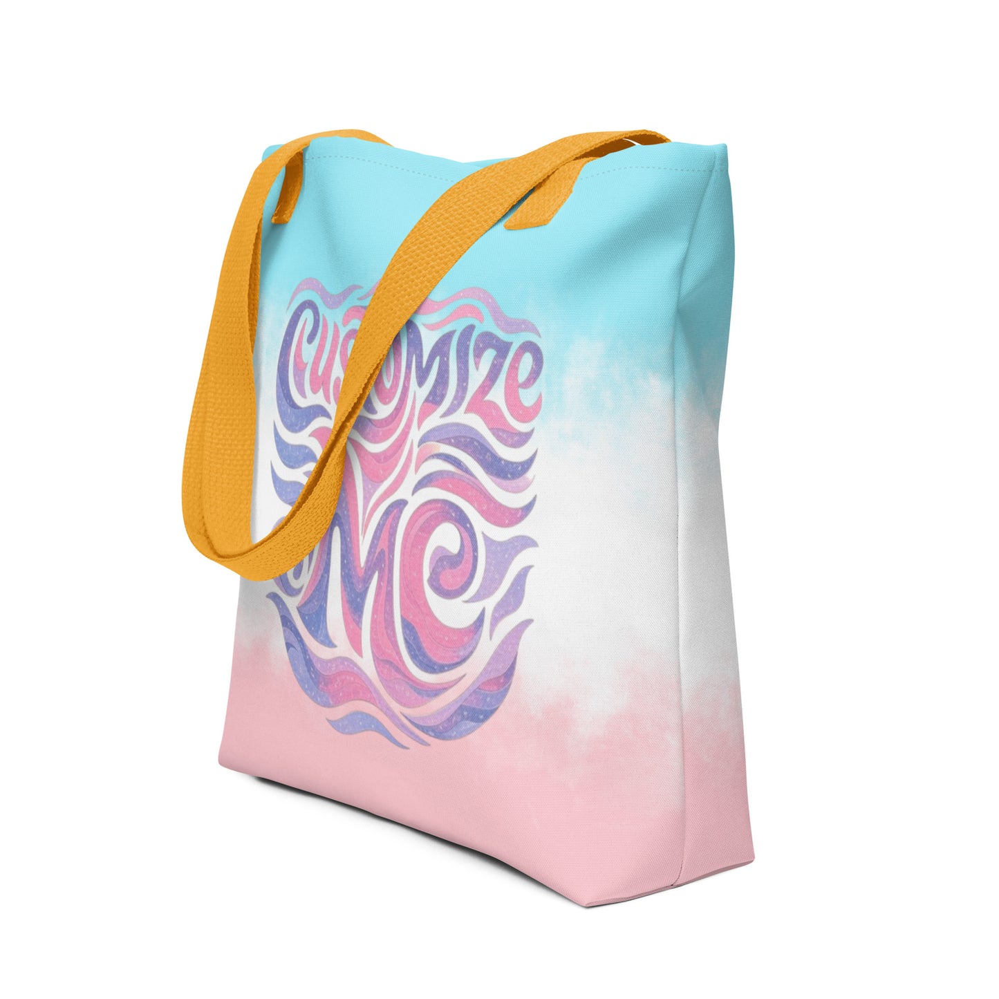 Create Your Own Art Tote Bag by P Blue