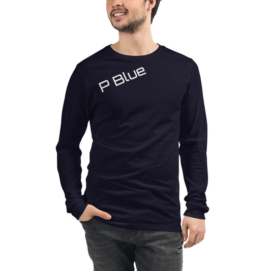 P Blue Originals Long Sleeve Tee