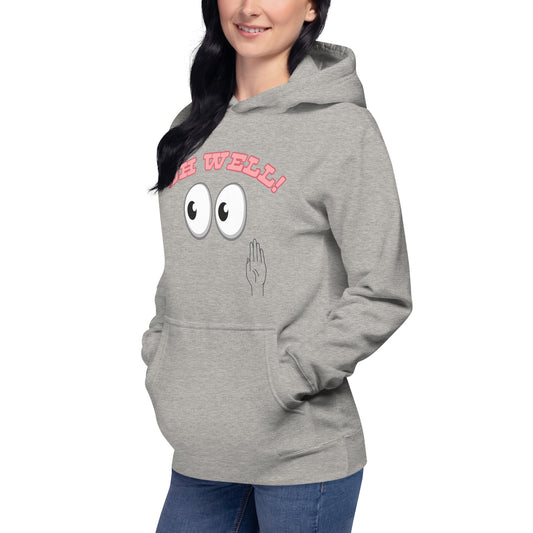 Premium Cotton Hoodie with OH Well Attitude Print