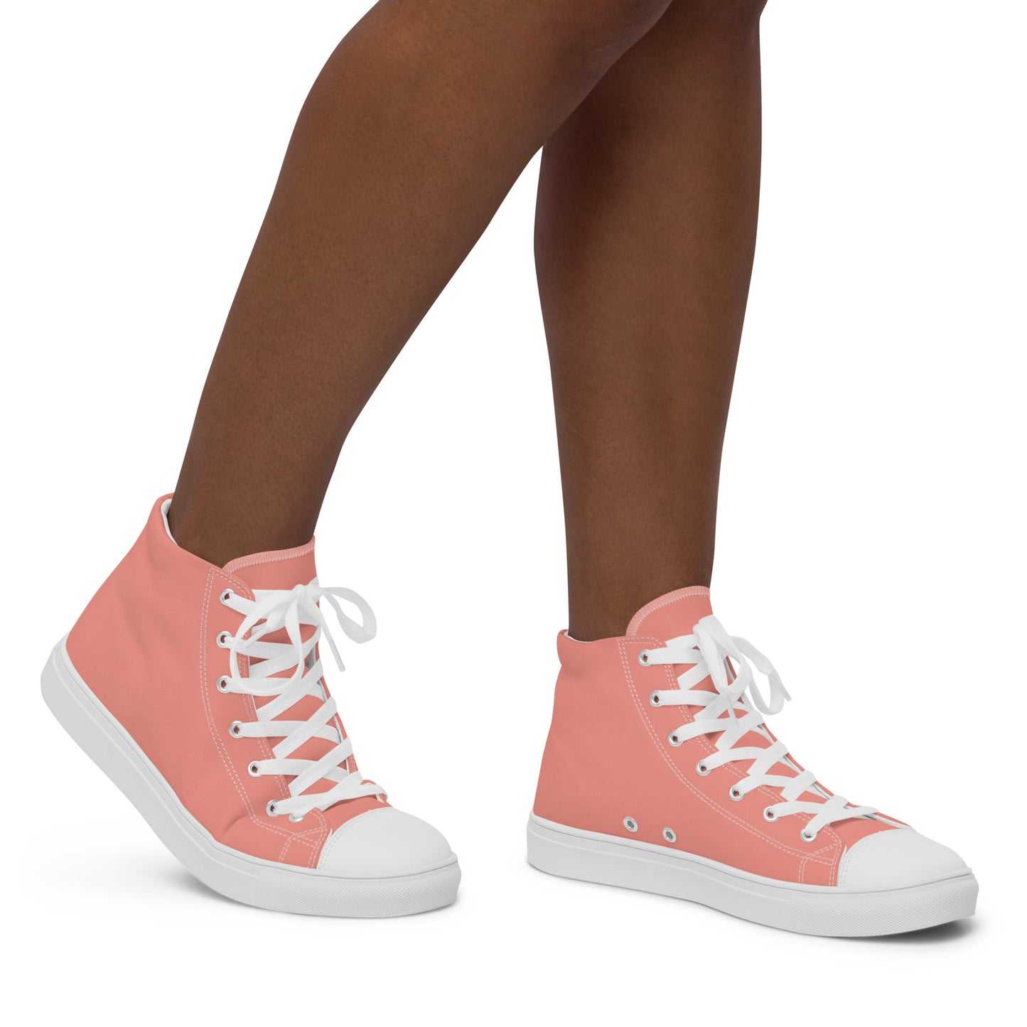 High-Top Canvas Sneakers by P Blue