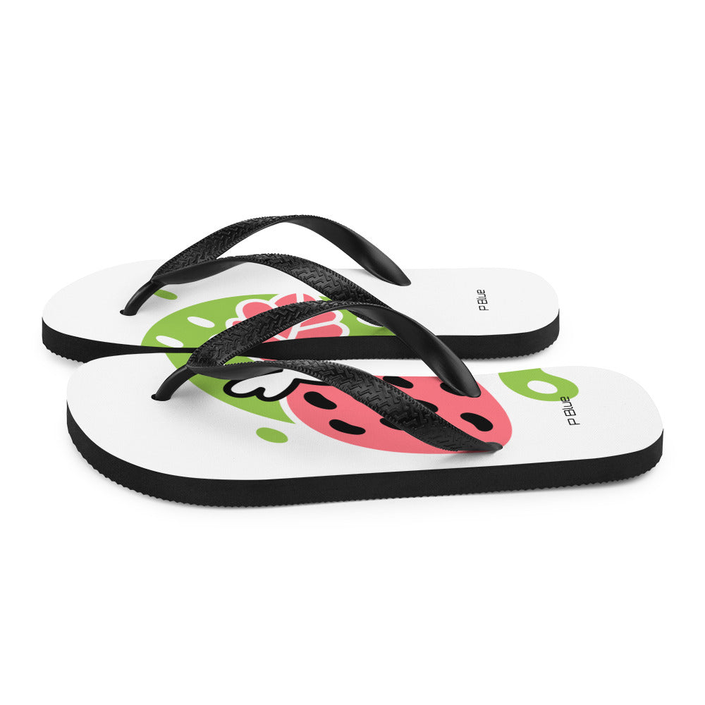 Comfy Rubber Toe Post Flip-Flops by P Blue