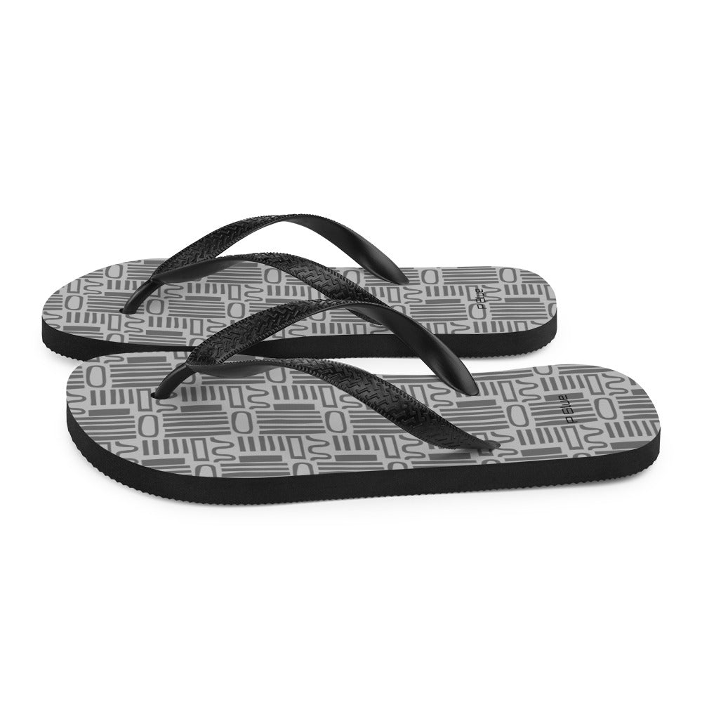 Comfy Rubber Toe Post Flip-Flops by P Blue