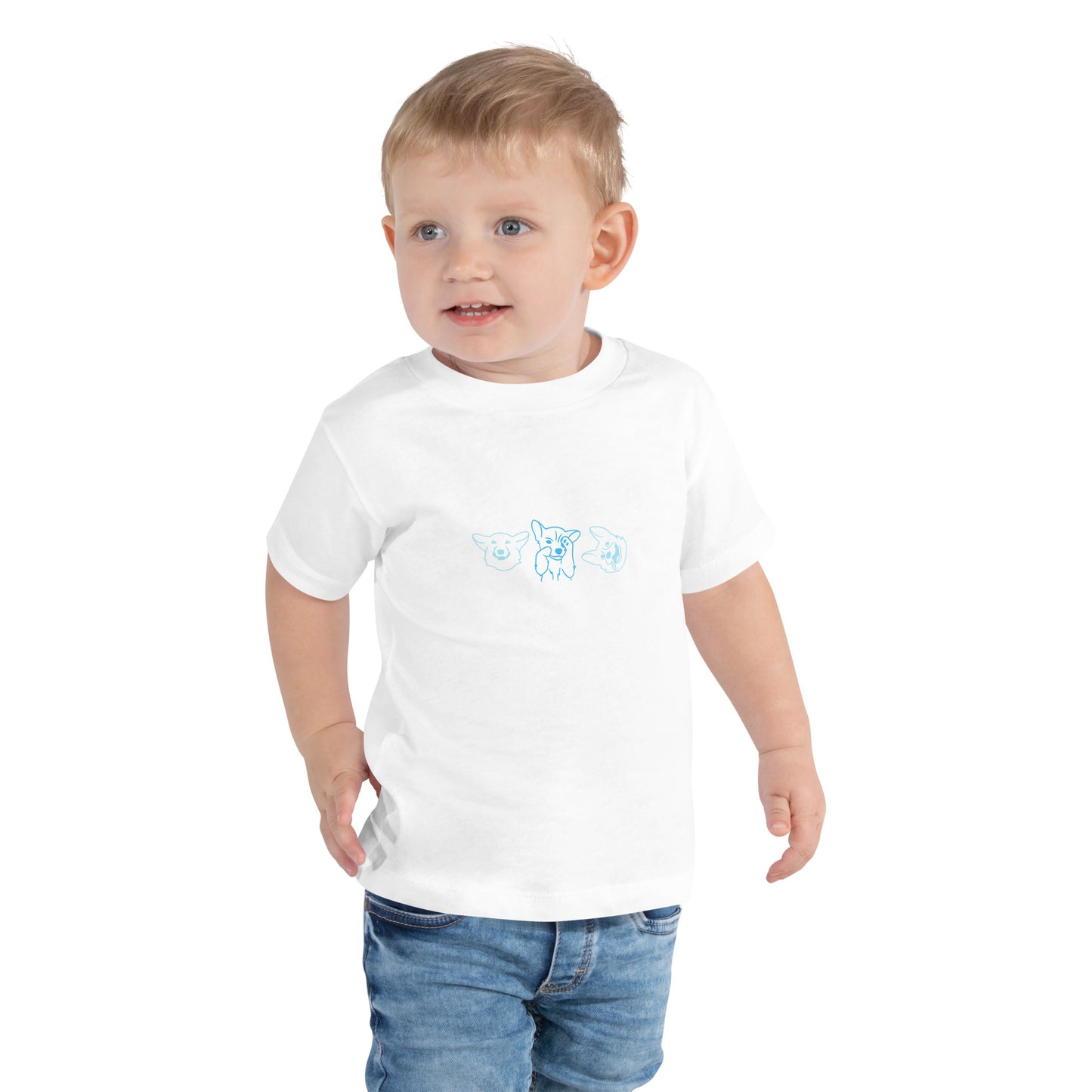 Super Comfy Unisex Short Sleeve Tee by P Blue