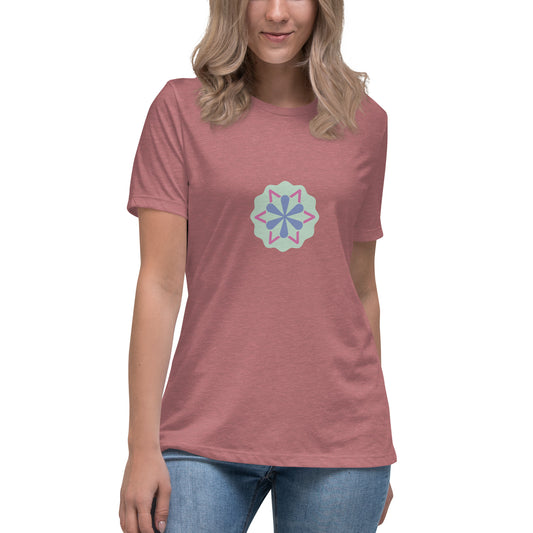 Abstract Soft Relaxed Fit T-Shirt