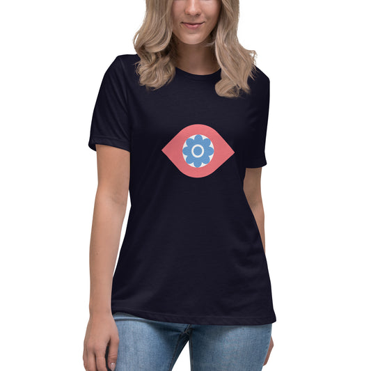 Abstract eye Soft Relaxed Fit T-Shirt