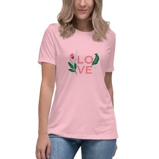 Love Pink Soft Relaxed Fit T-Shirt