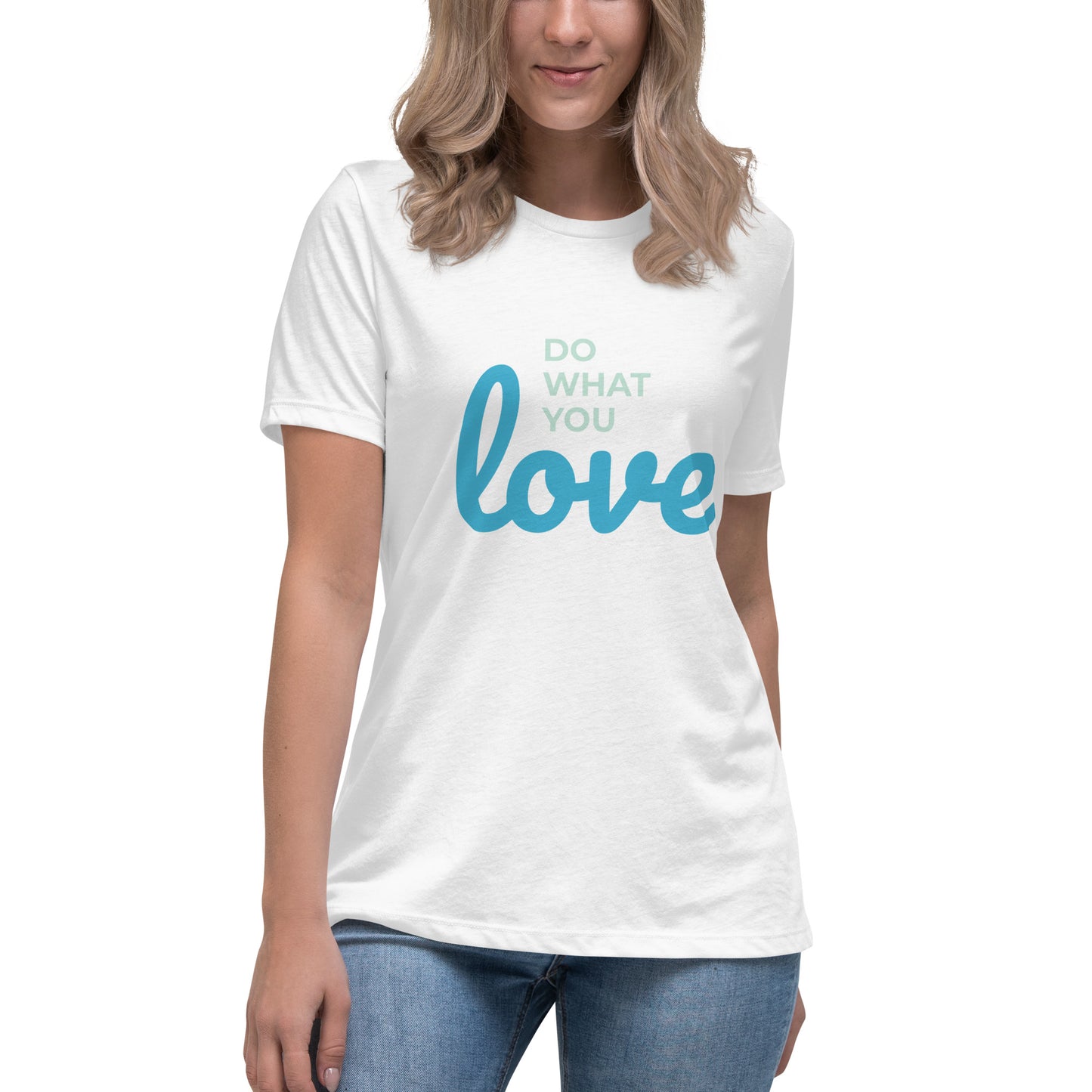 Do What You Love Soft Relaxed Fit T-Shirt by P Blue
