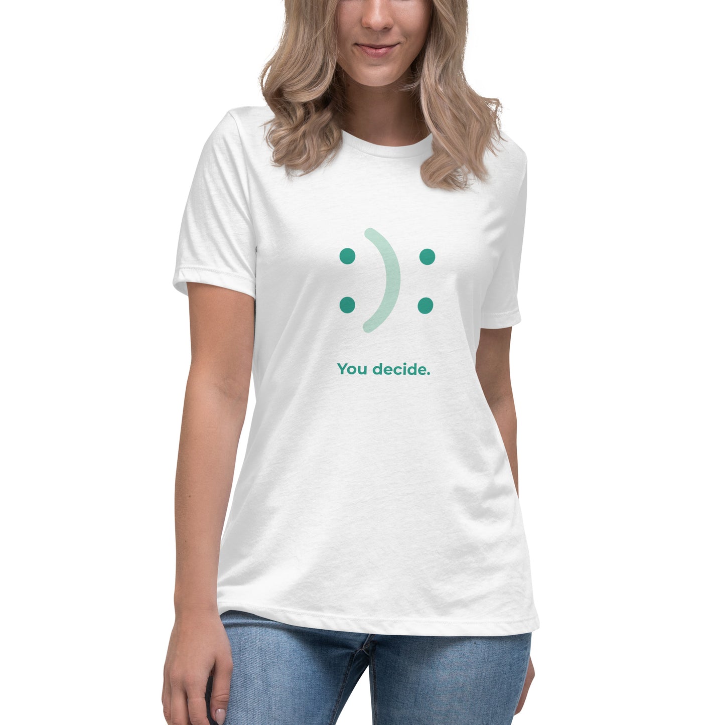 You Decide Soft Relaxed Fit T-Shirt by P Blue