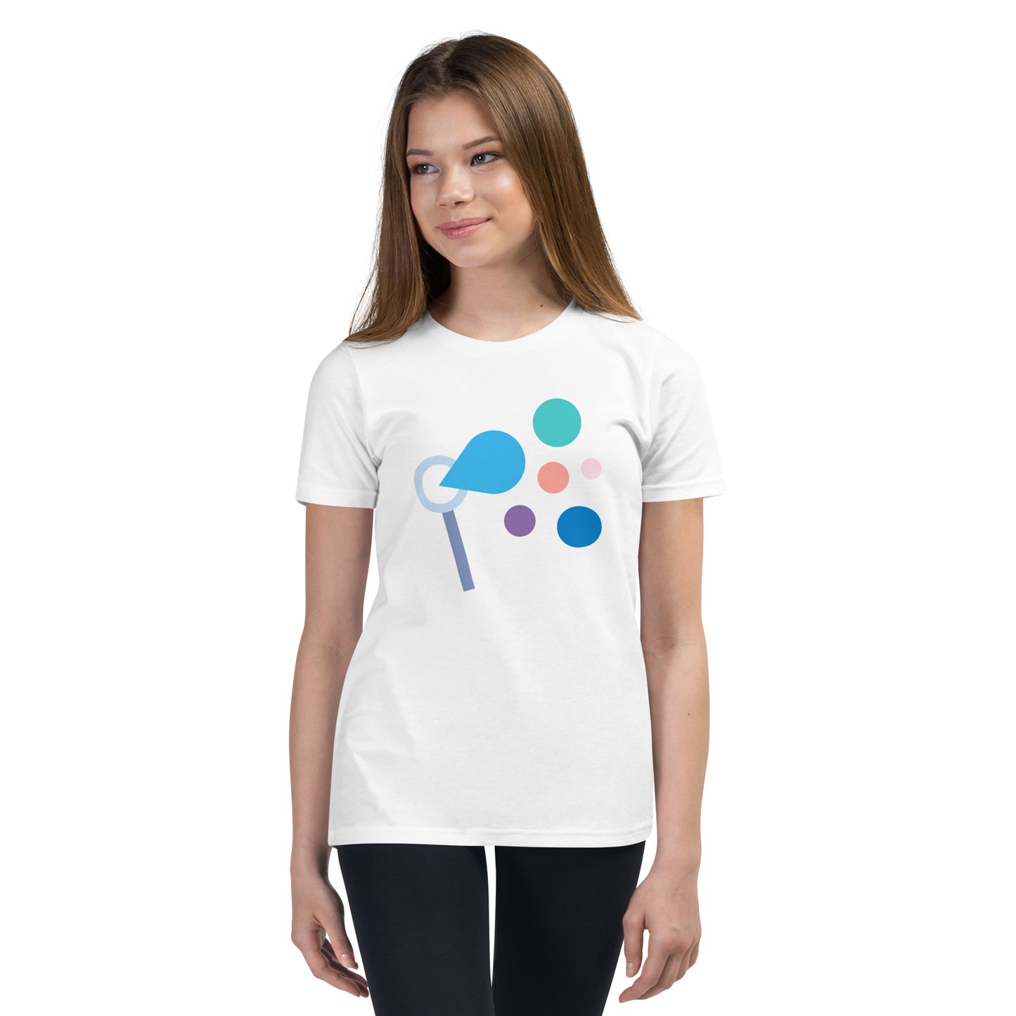 Comfy Light Unisex Short Sleeve Tee by P Blue