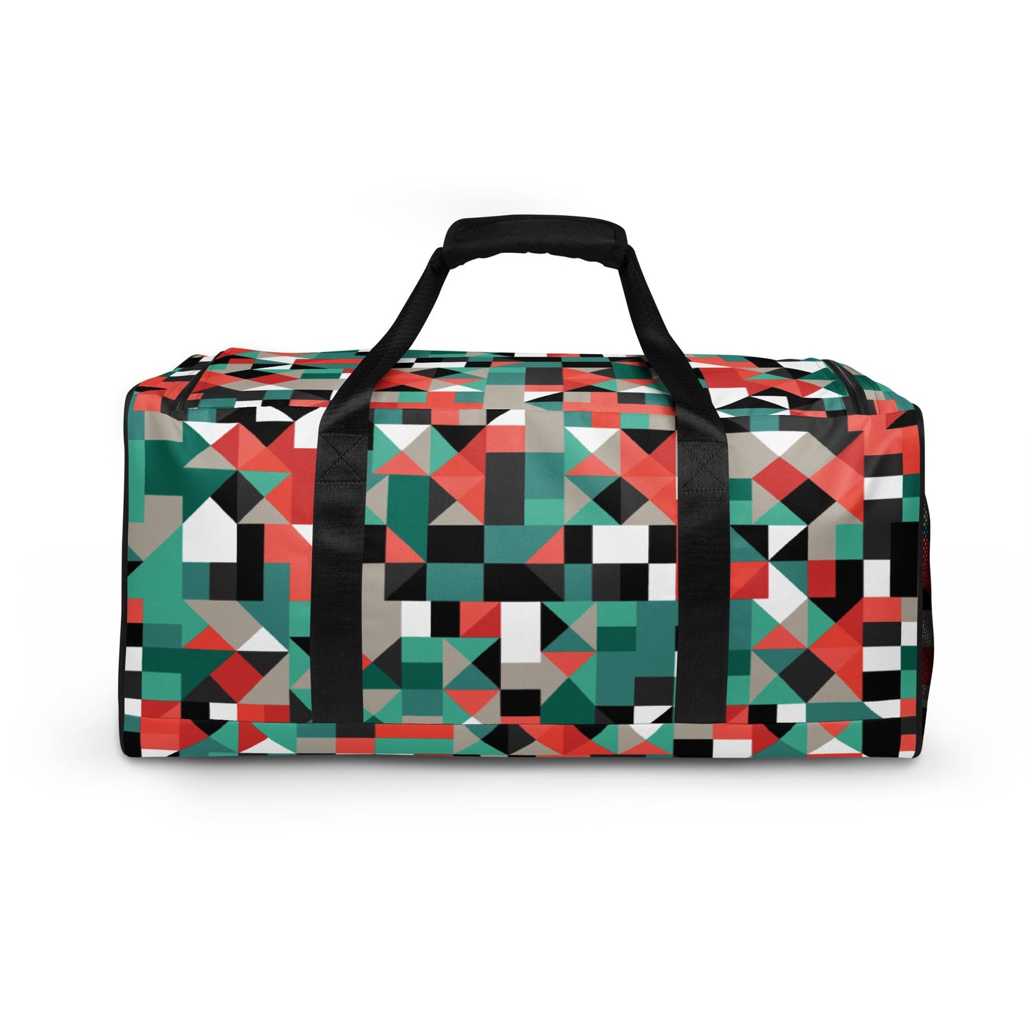 P Blue Duffle Bags – Durable Travel Bags Featuring Abstract Marine-Inspired and Bold Oceanic Designs