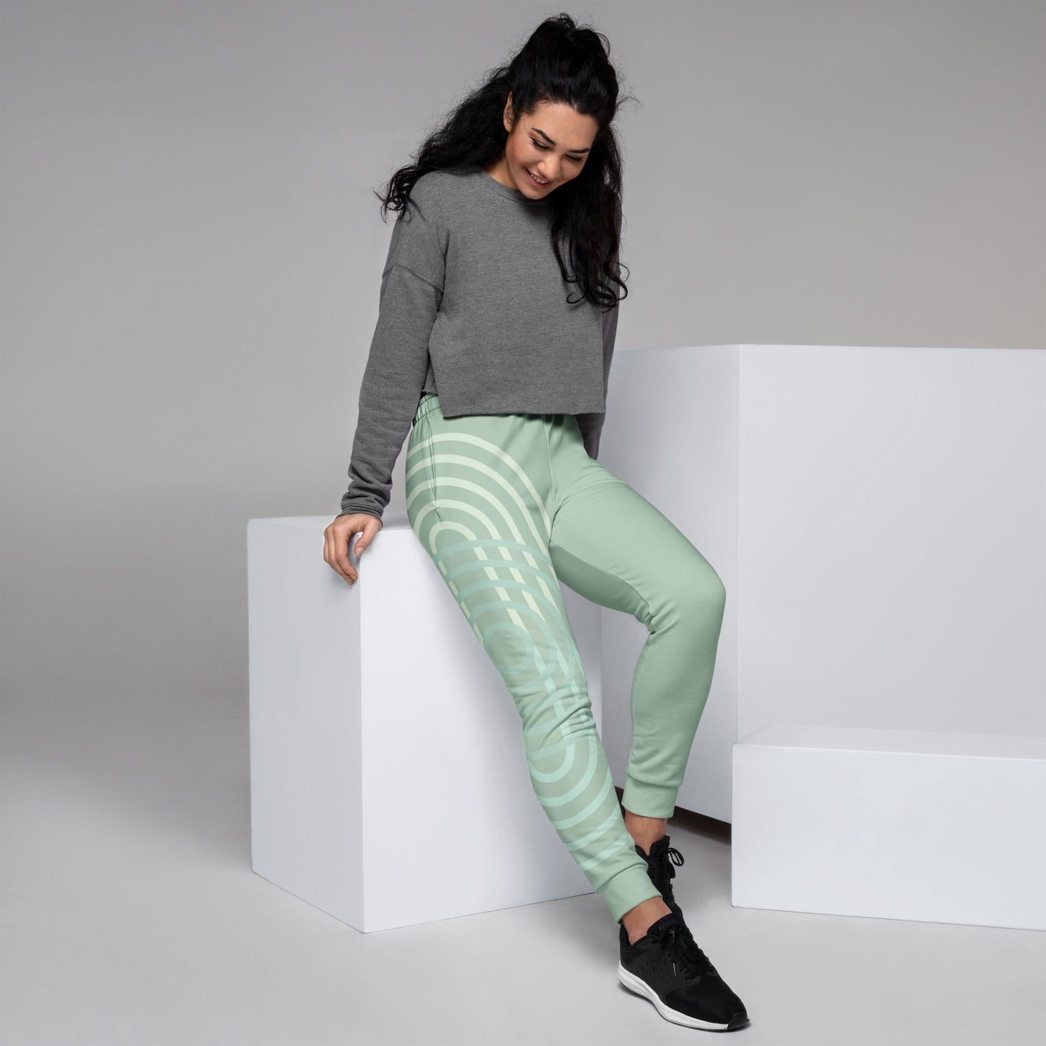 P Blue Women's Joggers – Stylish, Comfortable, and Marine-Inspired Sustainable Fashion