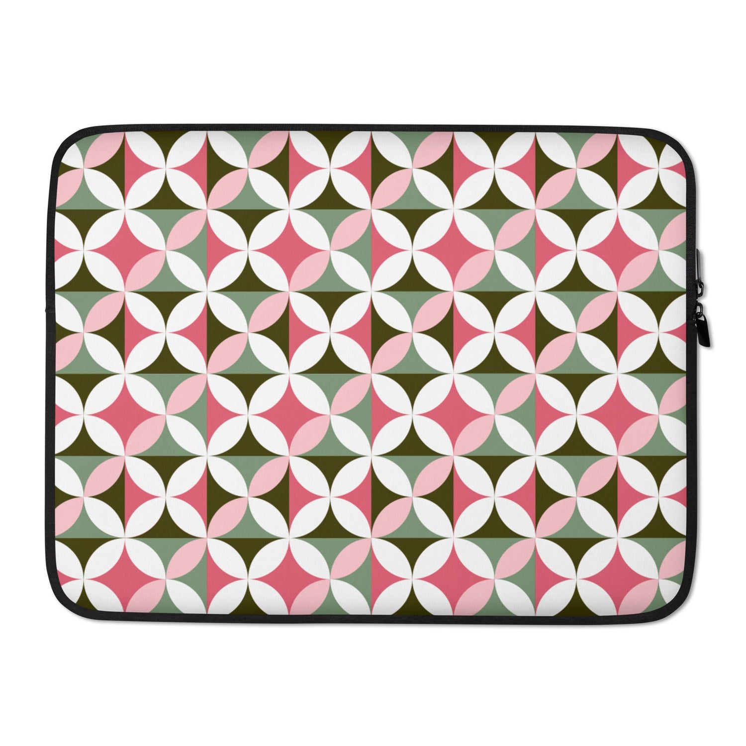 P Blue Laptop Sleeves – Durable, Protective, and Stylish with Abstract Marine-Inspired Art