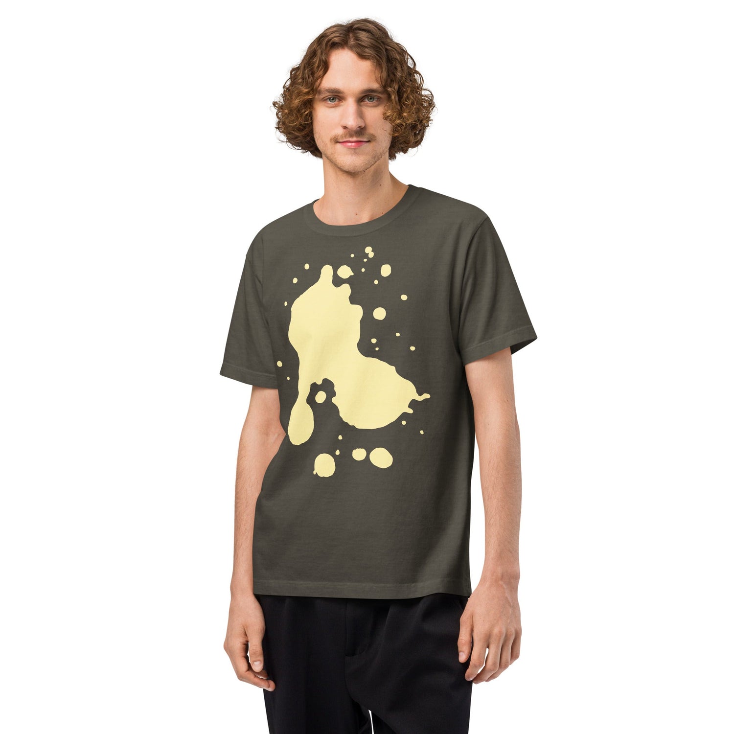 P Blue Men's Oversized Graphic Tee