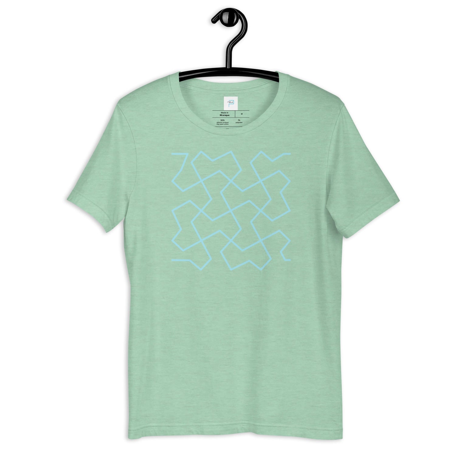 P Blue Men's T-Shirts – Bold, Ocean-Inspired Designs with Premium Quality