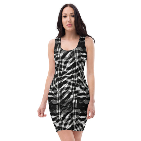 Smooth Abstract Pattern Dress