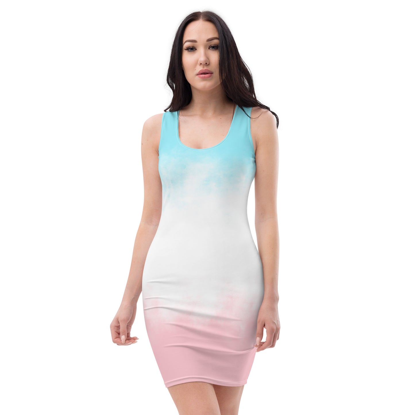 Smooth Gradient Pattern Dress