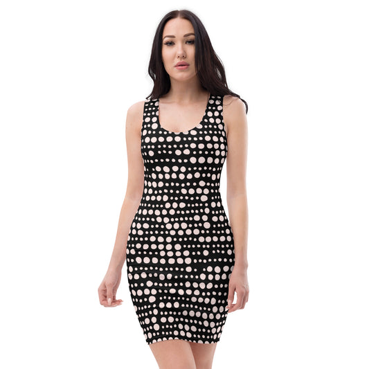 Smooth Dotted Pattern Dress