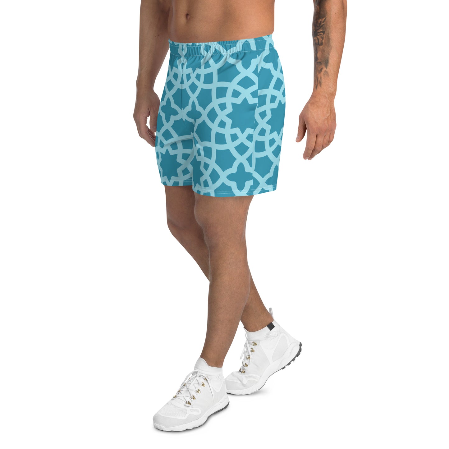 Light Water-Proof Activewear Shorts with Mesh Pocket