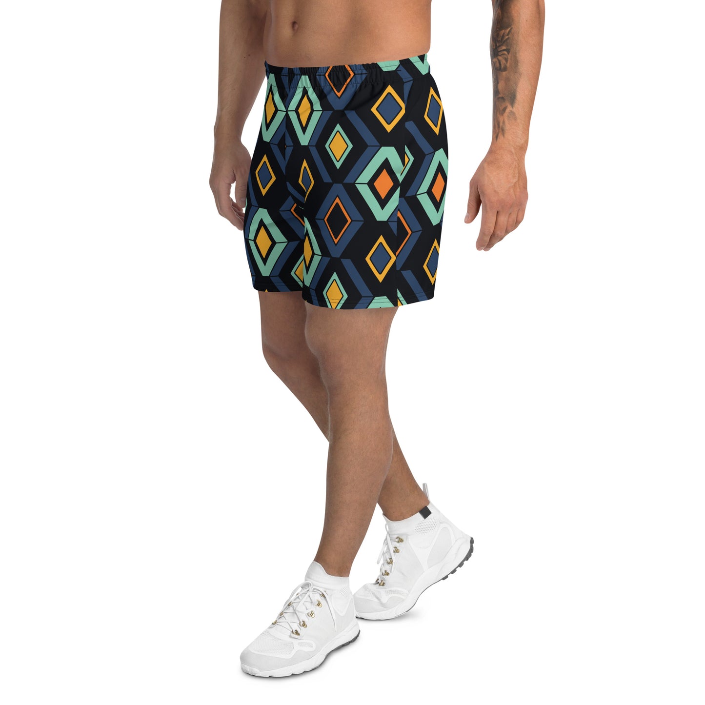 Light Water-Proof Activewear Shorts with Mesh Pocket