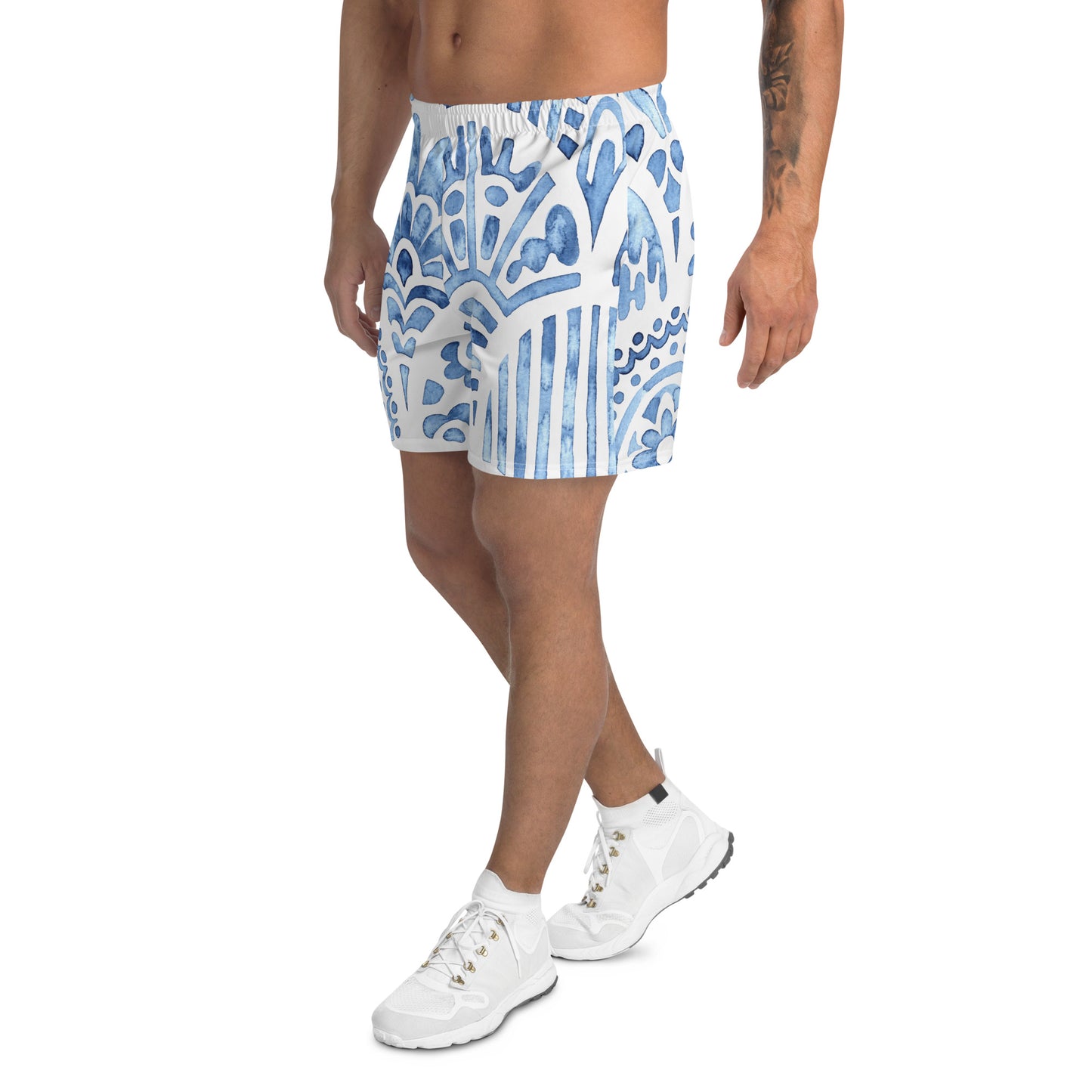 Light Water-Proof Activewear Shorts with Mesh Pocket