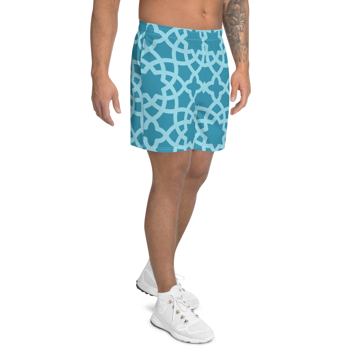 Light Water-Proof Activewear Shorts with Mesh Pocket