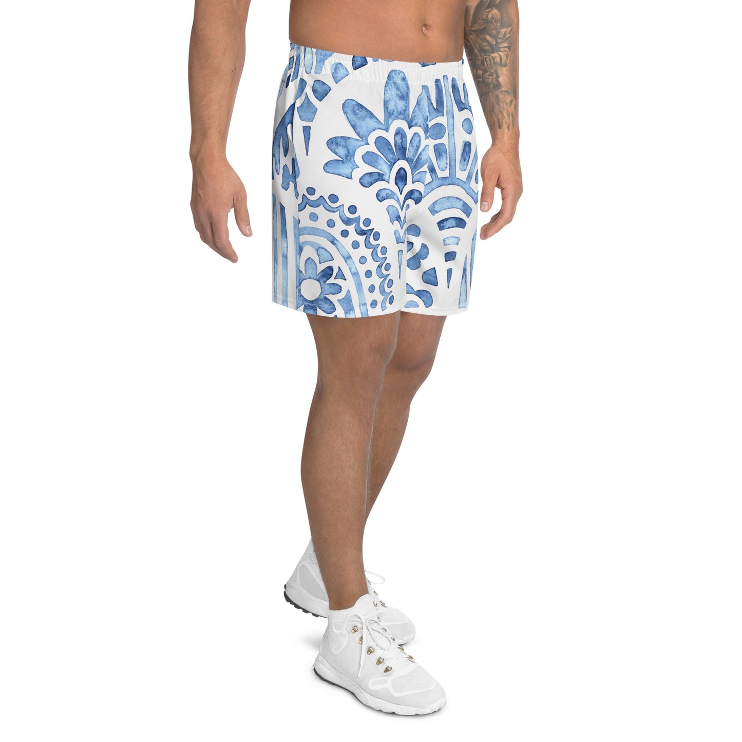 Light Water-Proof Activewear Shorts with Mesh Pocket