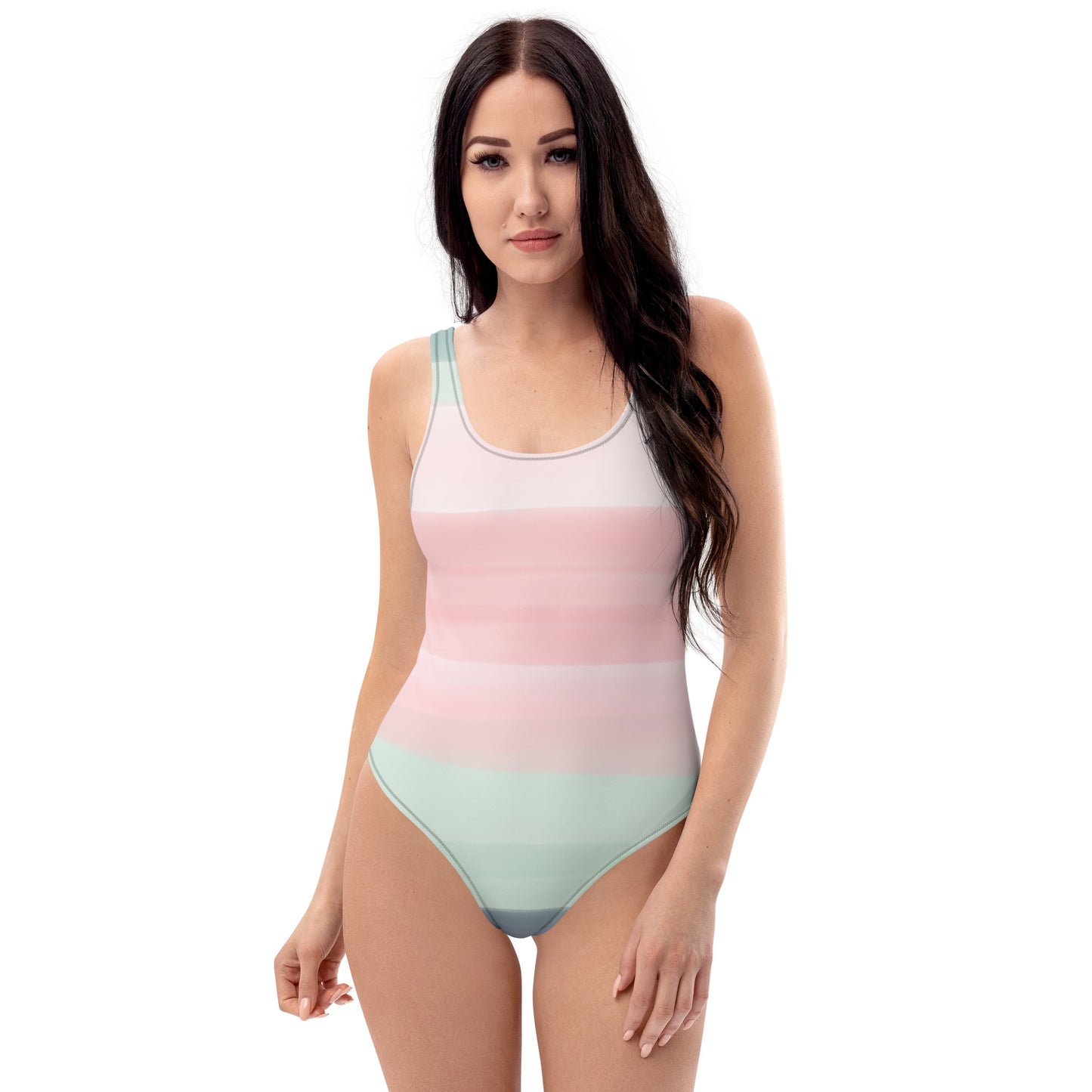 Cheeky Fit One-Piece Swimsuit with Low-Scoop Back