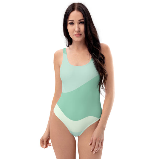 Cheeky Fit One-Piece Swimsuit with Low-Scoop Back