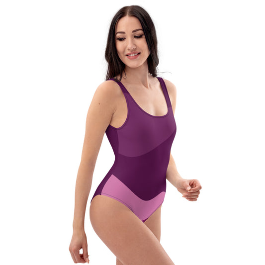 Cheeky Fit One-Piece Swimsuit with Low-Scoop Back